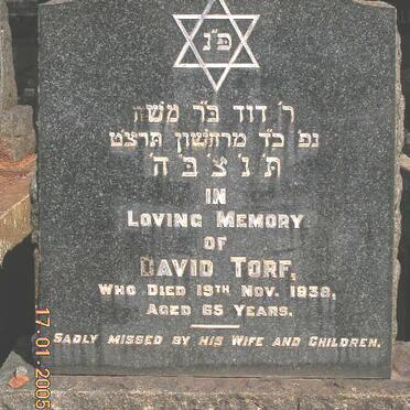 TORF David -1938