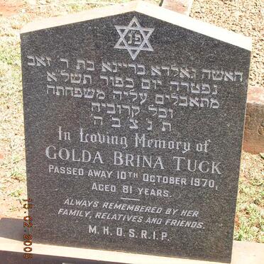 TUCK Golda Brina -1970