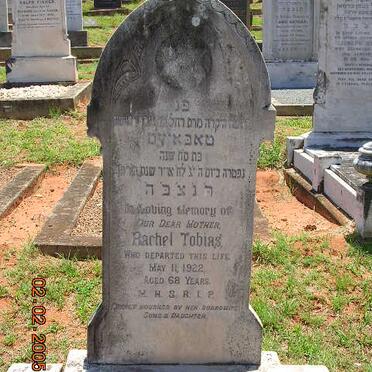 TOBIAS Rachel -1922
