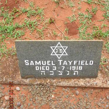 TAYFIELD Samuel -1918