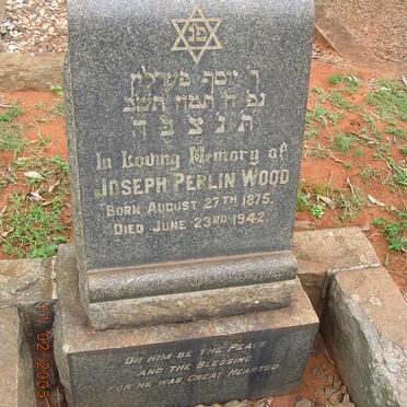 WOOD Joseph Perlin 1875-1942