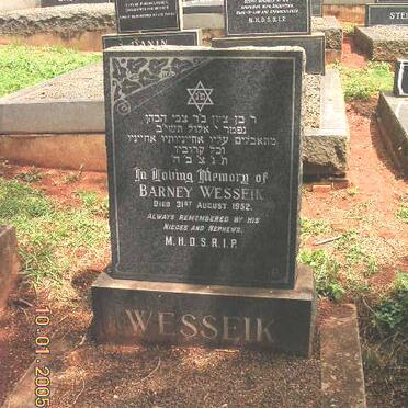 WESSEIK Barney -1952