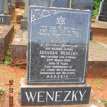 WENEZKY Abraham -1953