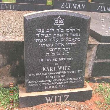 WITZ Karl -1973