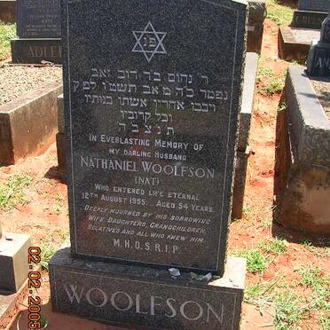 WOOLFSON Nathaniel -1955