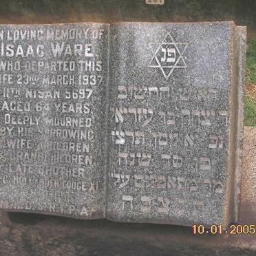 WARE Isaac -1937