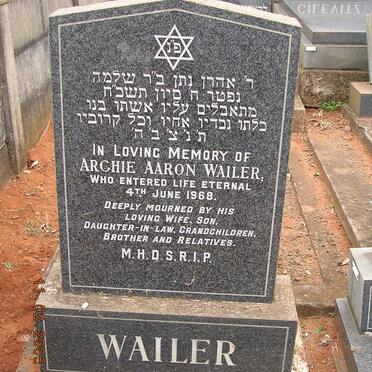 WAILER Archie Aaron -1968
