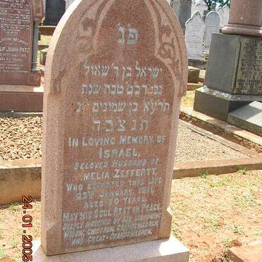 ZEFFERTT Israel -1911