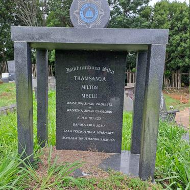 MBELU Thamsanqa Milton 1972-2016