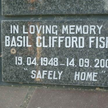 FISHER Basil Clifford 1948-2006