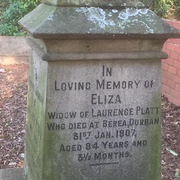 PLATT Eliza -1907