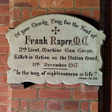 RAPER Frank -1917