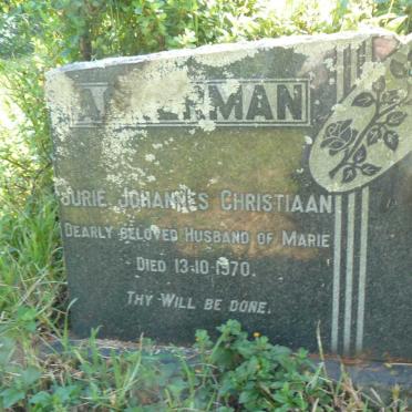 ACKERMAN Jurie Johannes Christiaan -1970