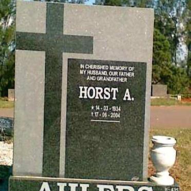 AHLERS Horst A. 1934-2004