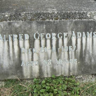 ADAMS Alfred George -1967 &amp; Evelyn -1967