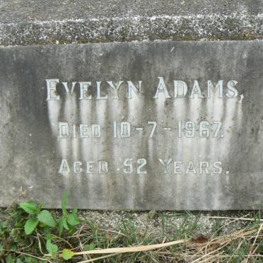ADAMS Evelyn -1967 