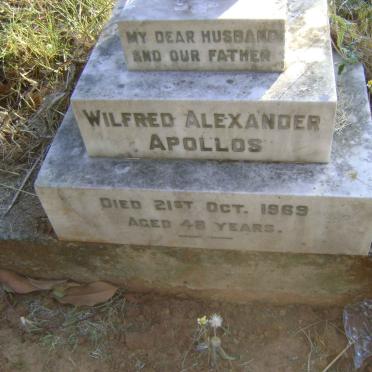 APOLLOS Wilfred Alexander -1969