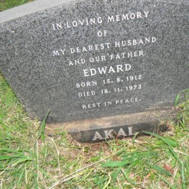 AKAL Edward 1912-1973