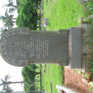 AIRTH Alexander Ward 1864-1921 &amp; Isabel 1868-1945 :: RAMSAY George Kenneth  1897-1917