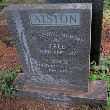 AISTON Fred -1971 &amp; Maude -1993