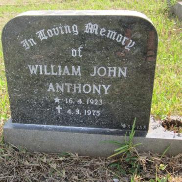 ANTHONY William John 1923-1975