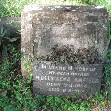 ANFIELD Molly Zena 1924-1974