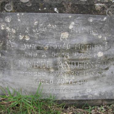 ANDERSEN Mabel  -1967