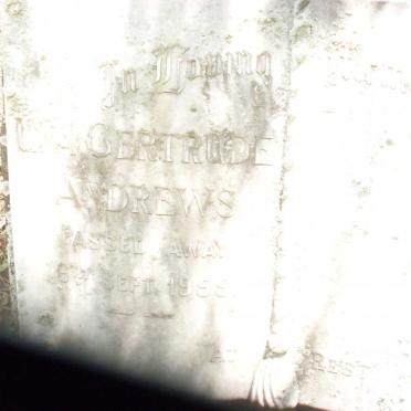 ANDREWS Una Gertrude -1956