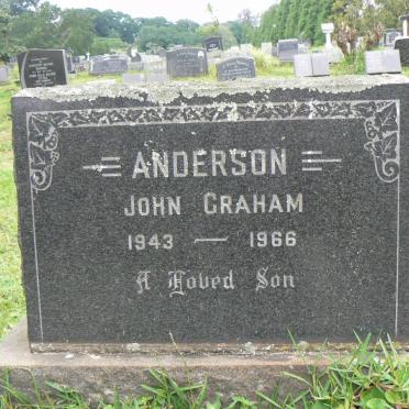 ANDERSON John Graham 1943-1966
