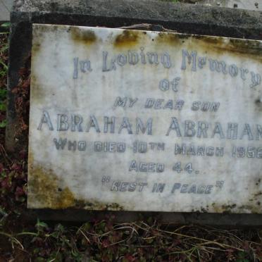 ABRAHAMS Abraham -1956