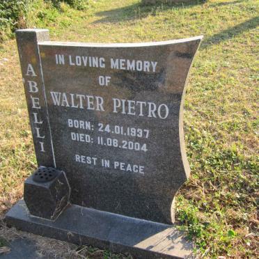 ABELLI Walter Pietro 1937-2004