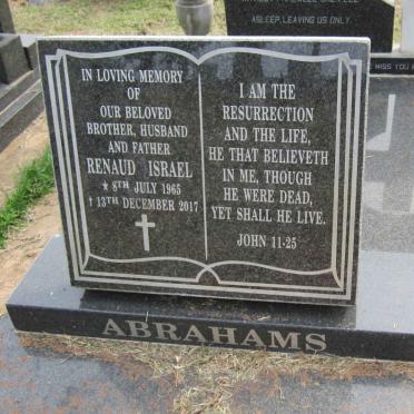 ABRAHAMS Renaud Israel 1965-2017