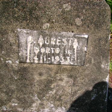 AGRESTA Donato -1933