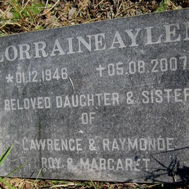 AYLEN Lorraine 1946-2007