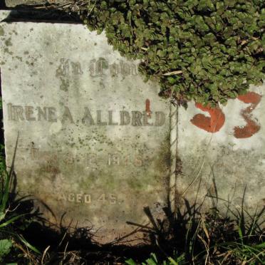 ALLDRED Irene A. -1946
