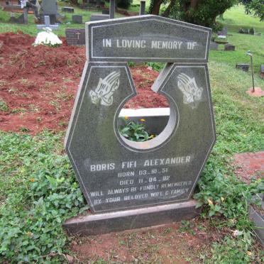 ALEXANDER Boris Fifi 1951-1982