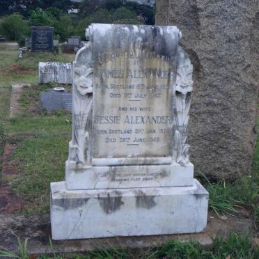 ALEXANDER James 1859-1947 &amp; Jessie 1874-1949 