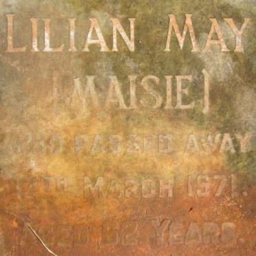 ALLUM Lilian May -1971