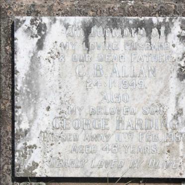 ALLAN C.B. -1949 :: ALLAN George Harding -1959