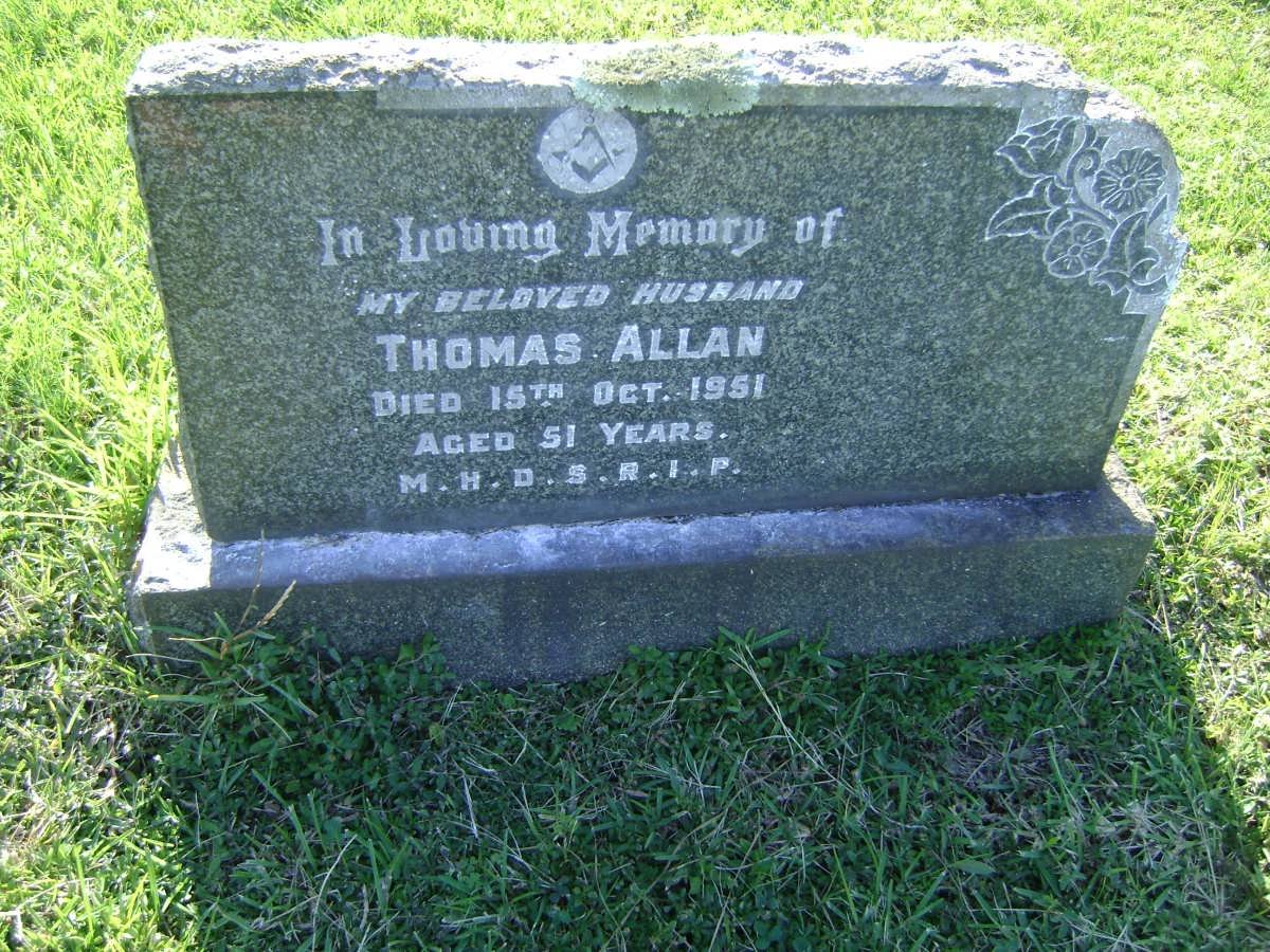 ALLAN Thomas -1951