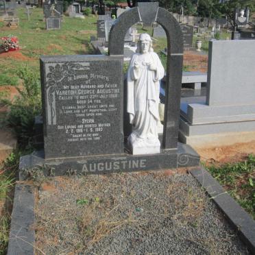 AUGUSTINE Vareedh George -1968 &amp; Sylvia 1916-1993