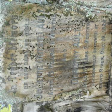 AULT Juliette -1928 :: AULT Dorothy -1928