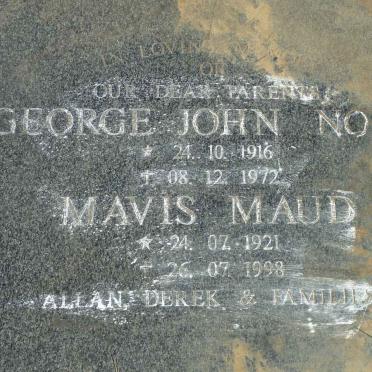 AUSTIN George John Noel 1916-1972 &amp; Mavis Maud 1921-1998