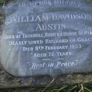 AUSTIN William Davidson -1953