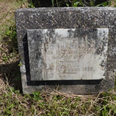 ARNOLD John -1937 &amp; Lottie 1938