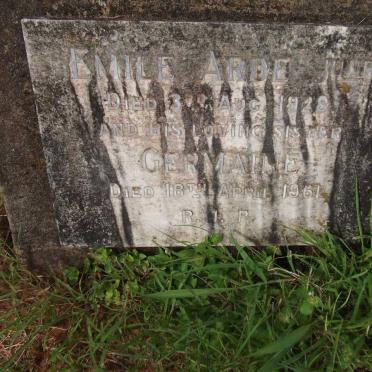 ARDE Emile -1928 :: ARDE Germaine -1961