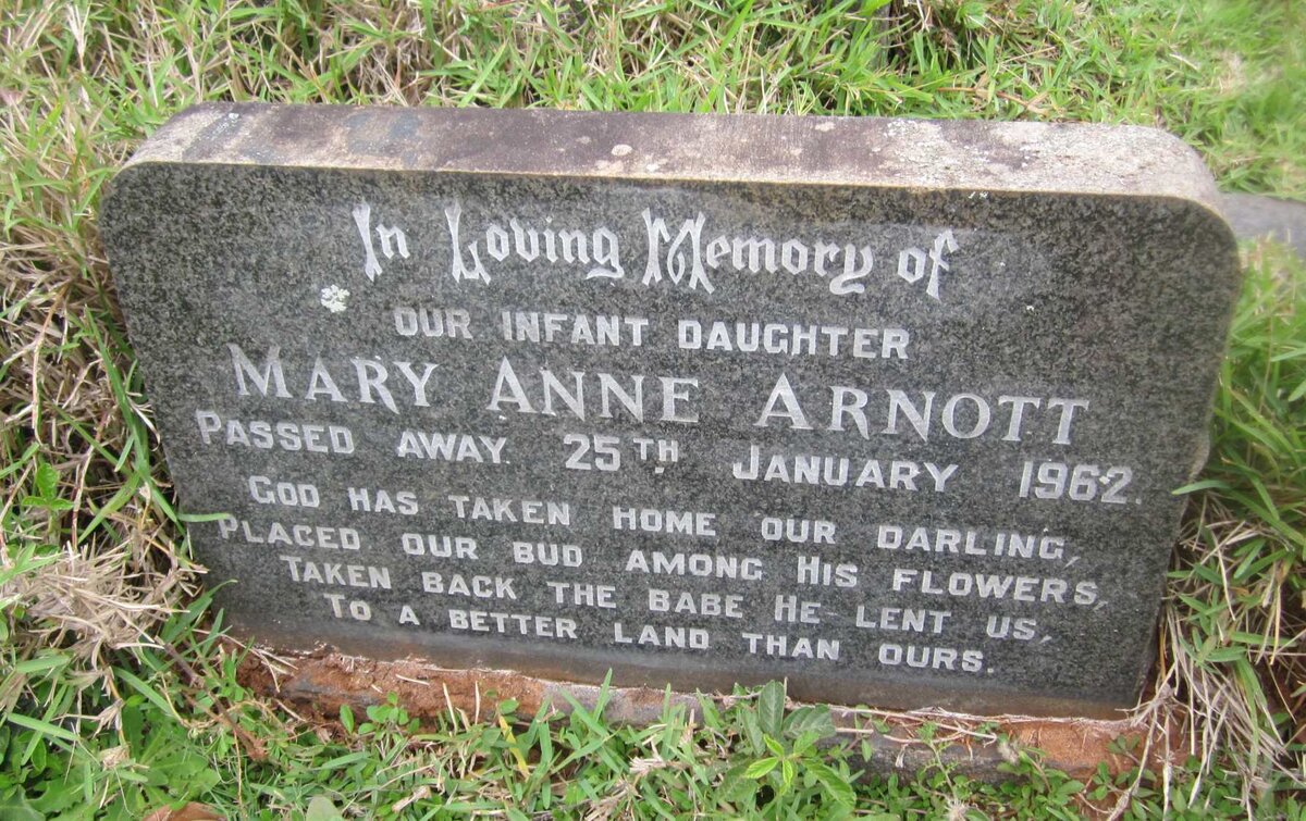 ARNOTT Mary Anne -1962