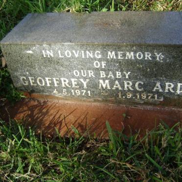 ARDE Geoffrey Marc 1971-1971
