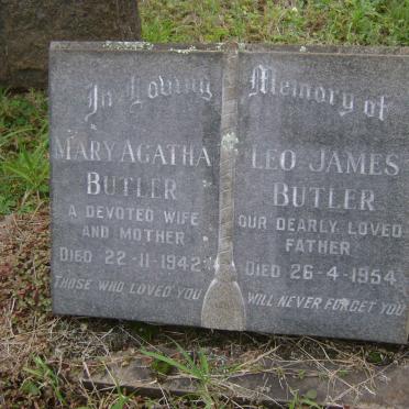 BUTLER Leo James -1954 &amp; Mary Agatha -1942