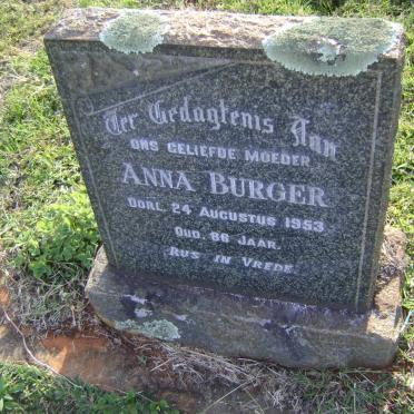 BURGER Anna -1953